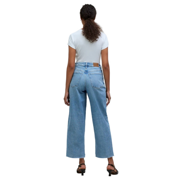 Madewell The Perfect Vintage Wide-Leg Crop Jeans - P29 - NWT - Picture 4 of 7